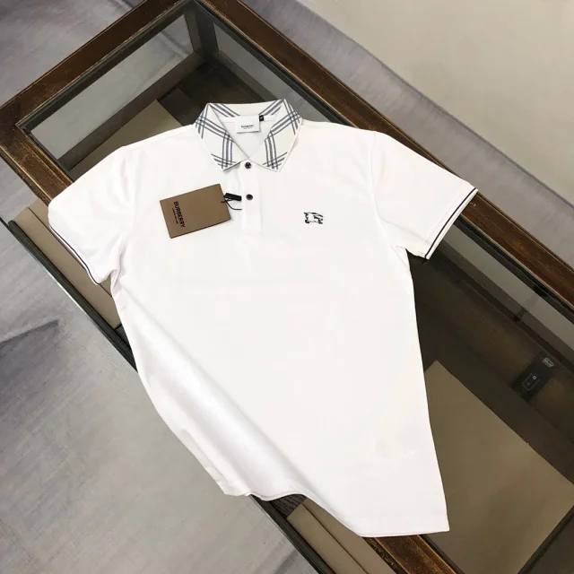 Burberry T-Shirts Short-Sleeve with Check Trim product detail image 33