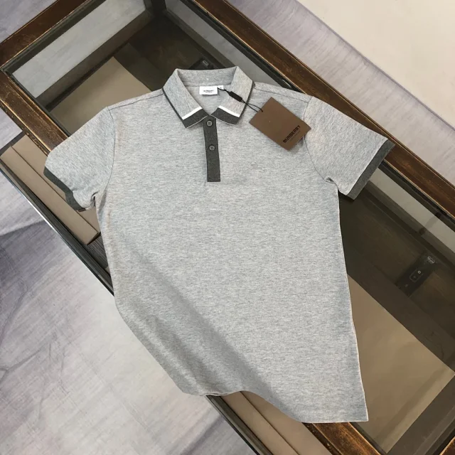 Burberry T-Shirts Short-Sleeve with Check Trim product detail image 41
