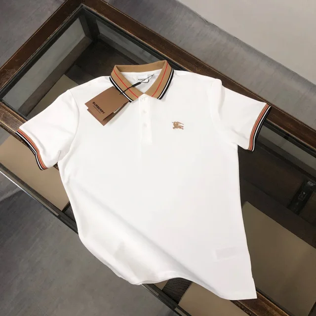 Burberry T-Shirts Short-Sleeve with Check Trim product detail image 61