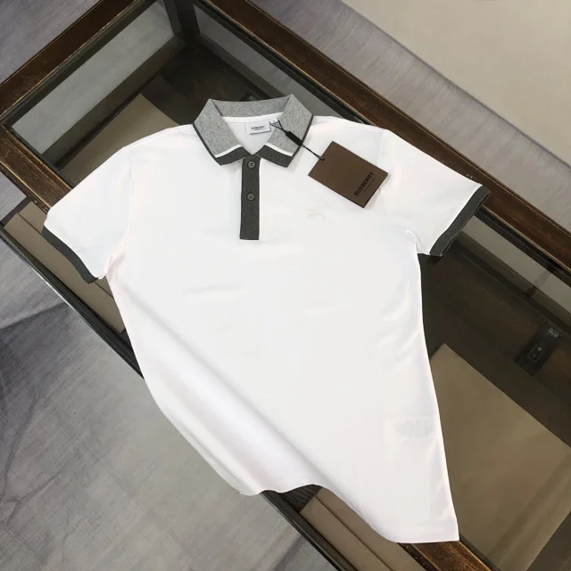 Burberry T-Shirts Short-Sleeve with Check Trim product detail image 39