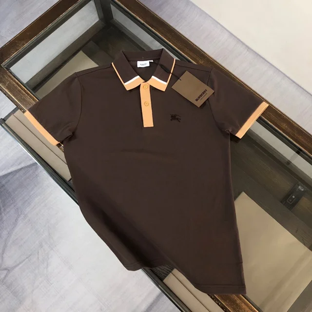 Burberry T-Shirts Short-Sleeve with Check Trim product detail image 37