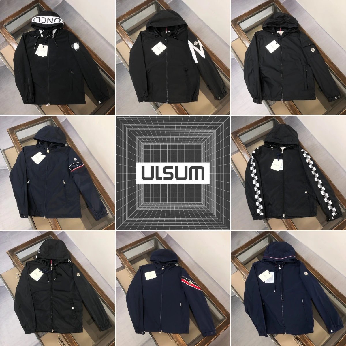 2025ss ULSUM store M Lightweight jacket HOODED SWEAT Jacket