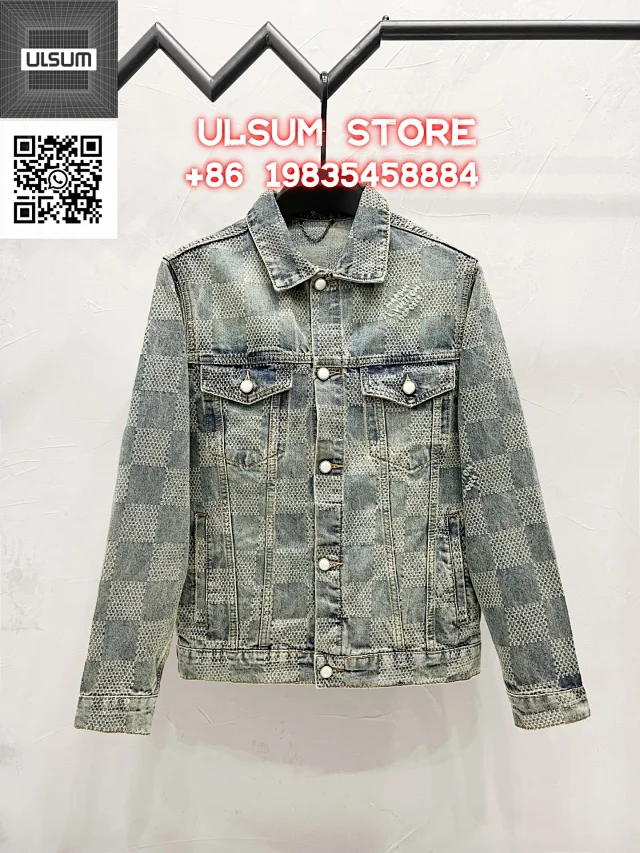 Louis Vuitton Jackets Monogram Denim Jacket product detail image 7