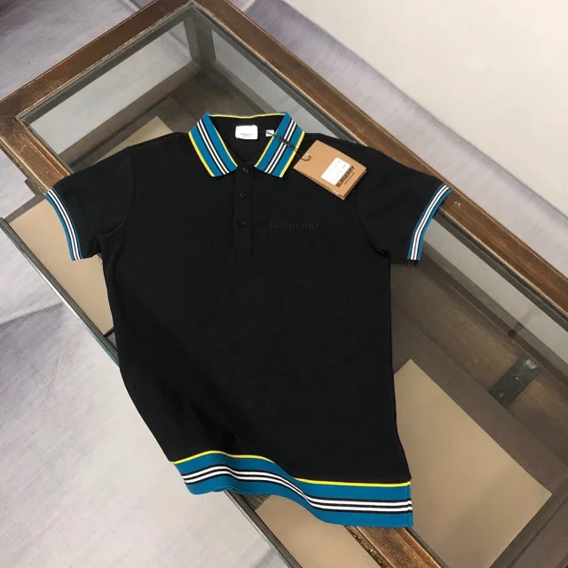 Burberry T-Shirts Short-Sleeve with Check Trim product detail image 65