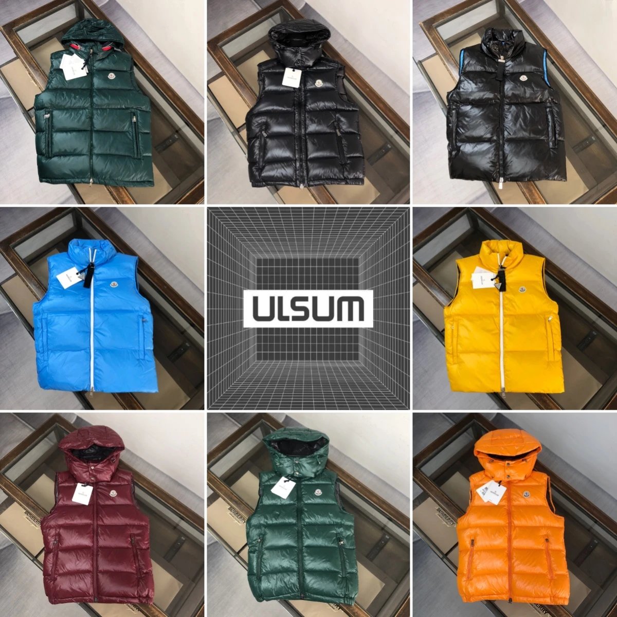 2025ss ULSUM store M Down jacket vestnot cotton some styles include NFC 2