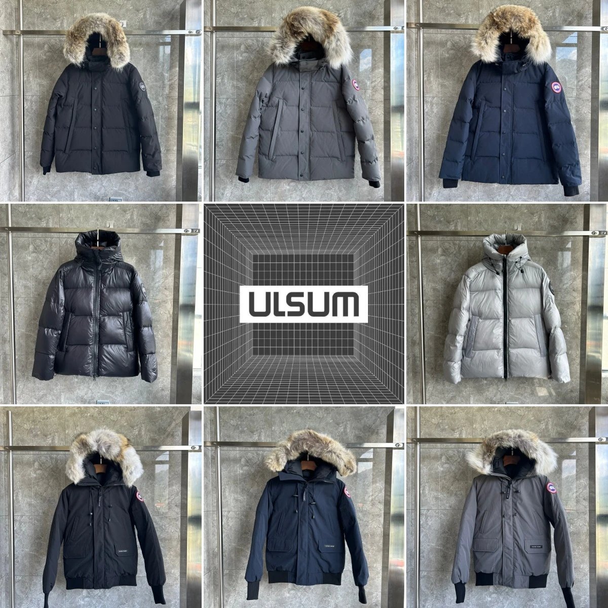Discount2025ss ULSUM store G down jacket puff90 goose down Top quality