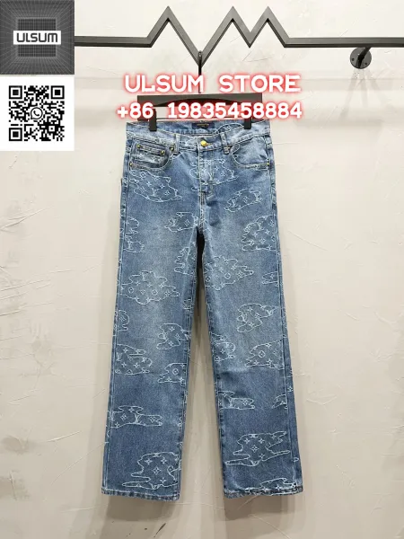 ULSUM Patchwork Denim Jacket Light Blue - 43
