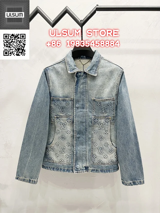 Louis Vuitton Jackets Monogram Denim Jacket product detail image 21