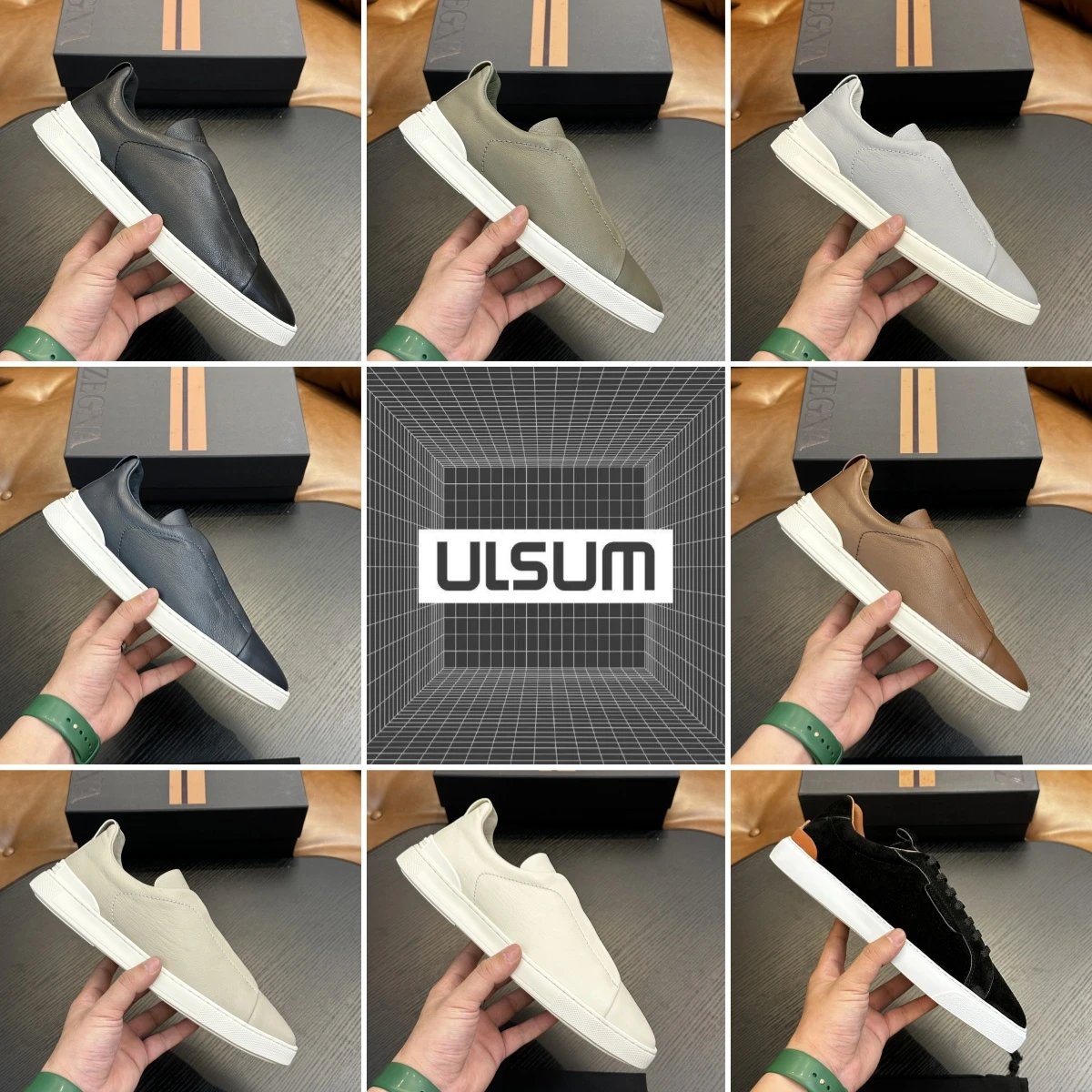 2025ss Low cut casual shoes with one foot kick 2