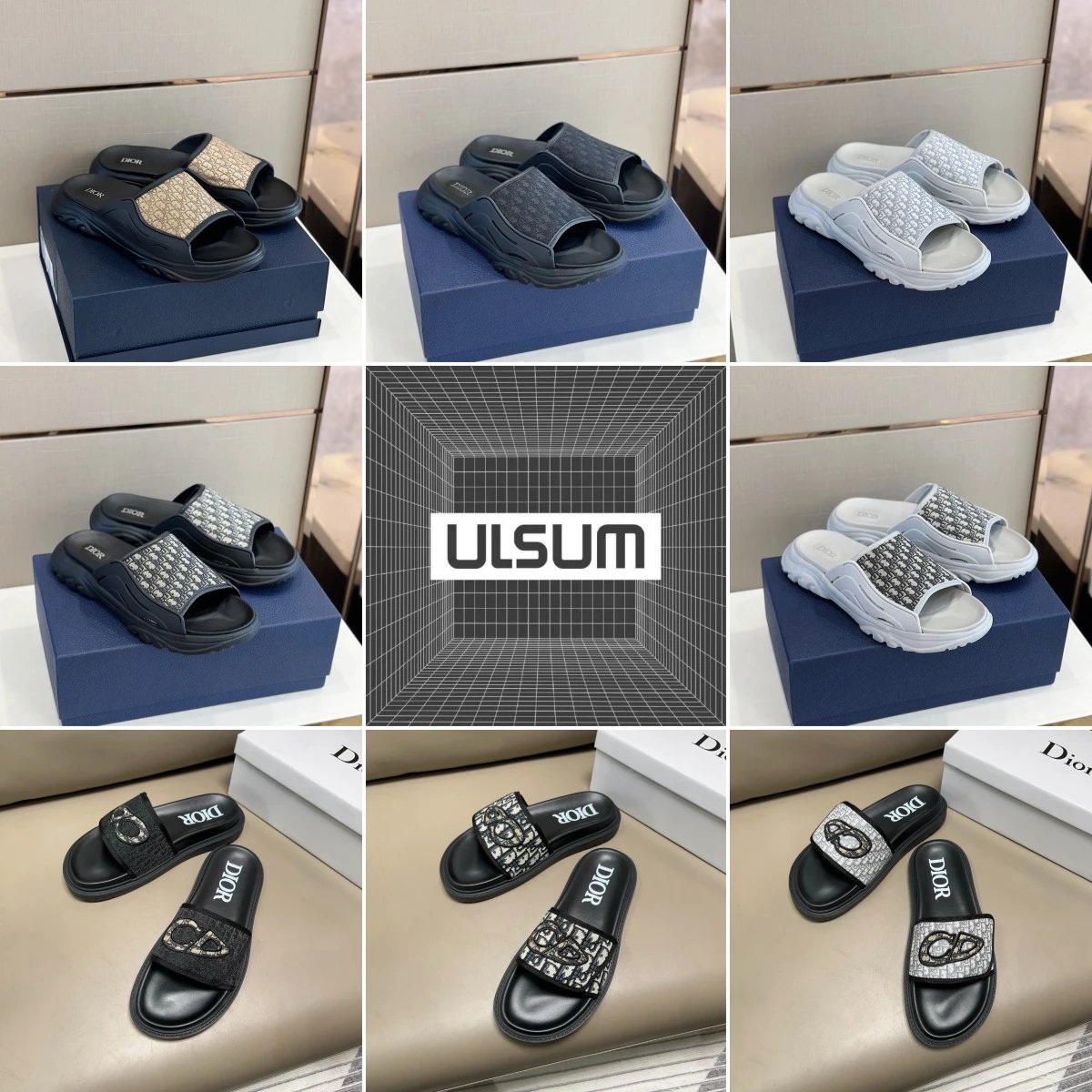 2025ss D HTown Oblique sandal 4