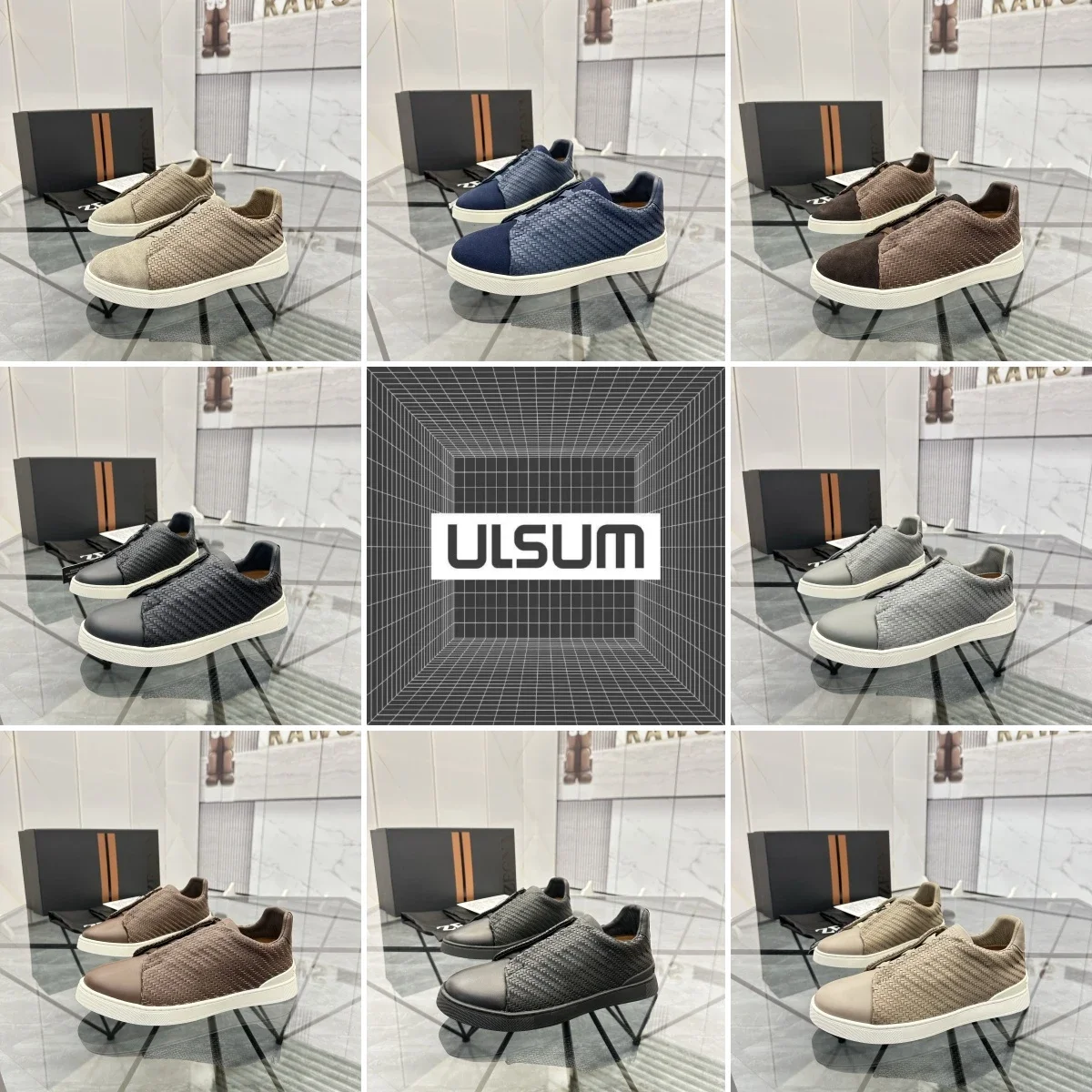 ULSUM Triple Stitch Sneakers