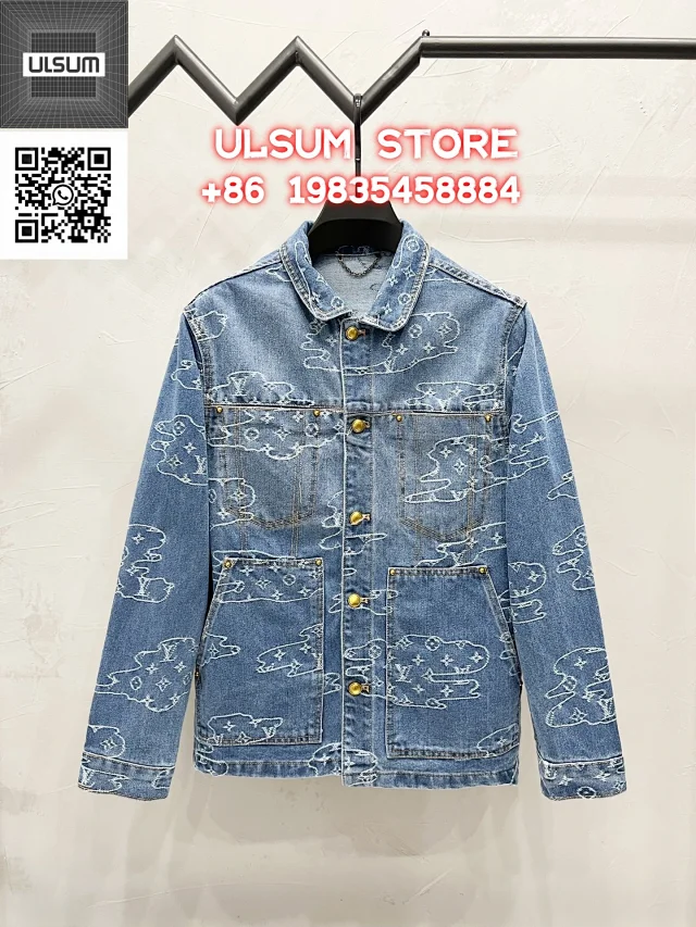 Louis Vuitton Jackets Monogram Denim Jacket product detail image 43