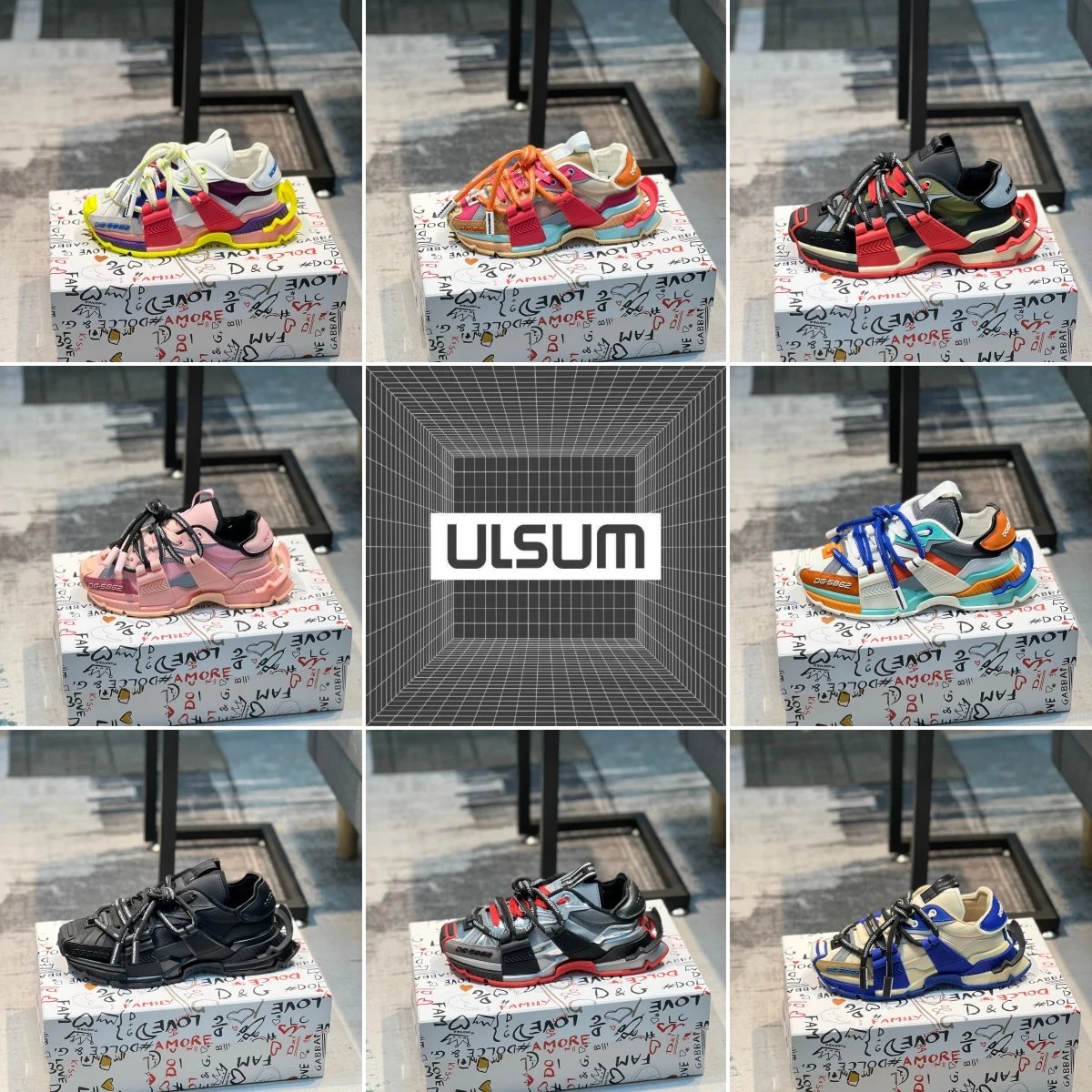 2025ss ULSUM store D Day faster sneakers4546定做不退不换