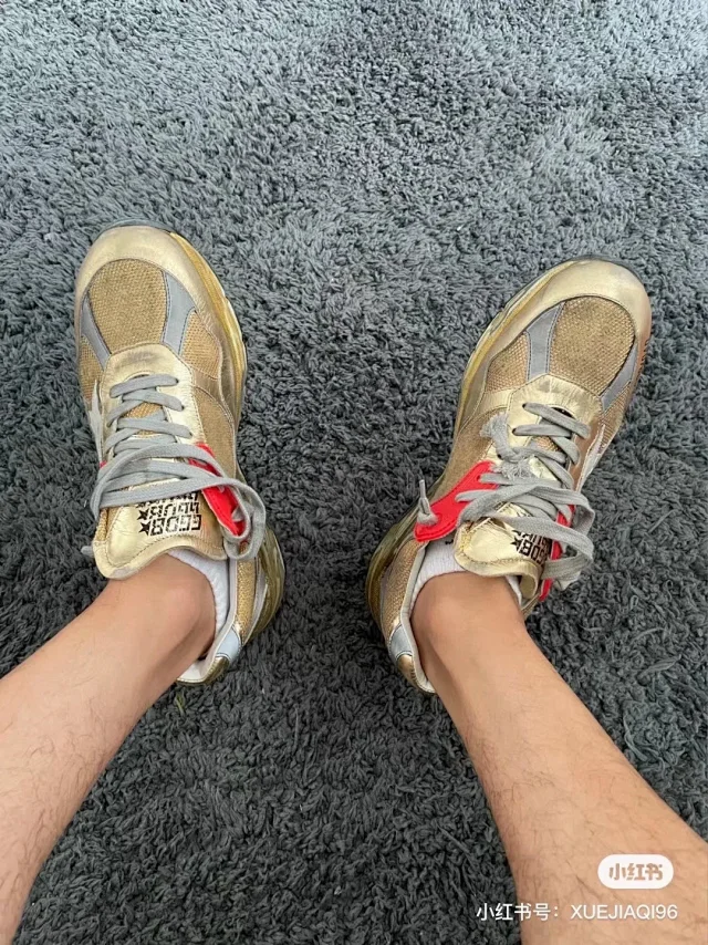 Golden Goose Sneakers Dad-Star chunky star product detail image 38