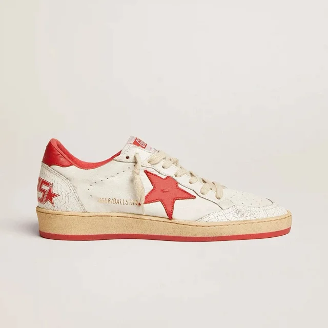 Golden Goose Sneakers Ball Star low-top product detail image 11