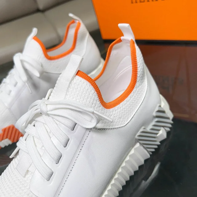 Hermès Sneakers Low-Top Lace-Up with Serrated Sole product detail image 10