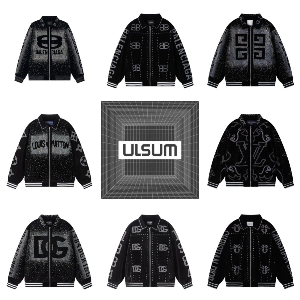 2026ss ULSUM Finds Diamond jacket