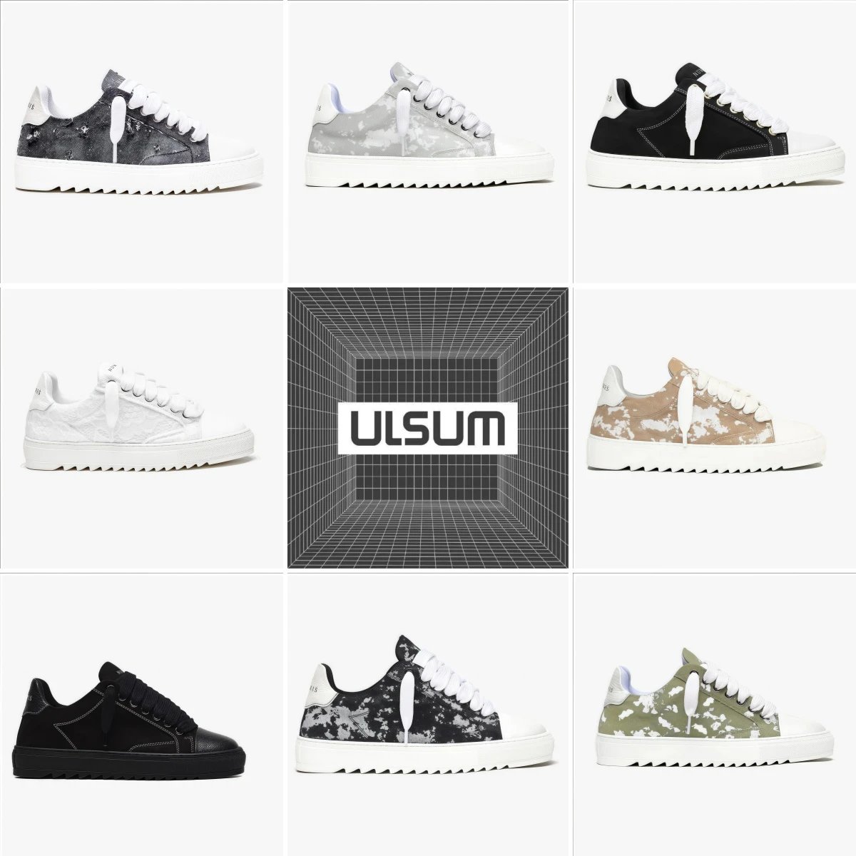 2025ss ULSUM store Numeris shoes