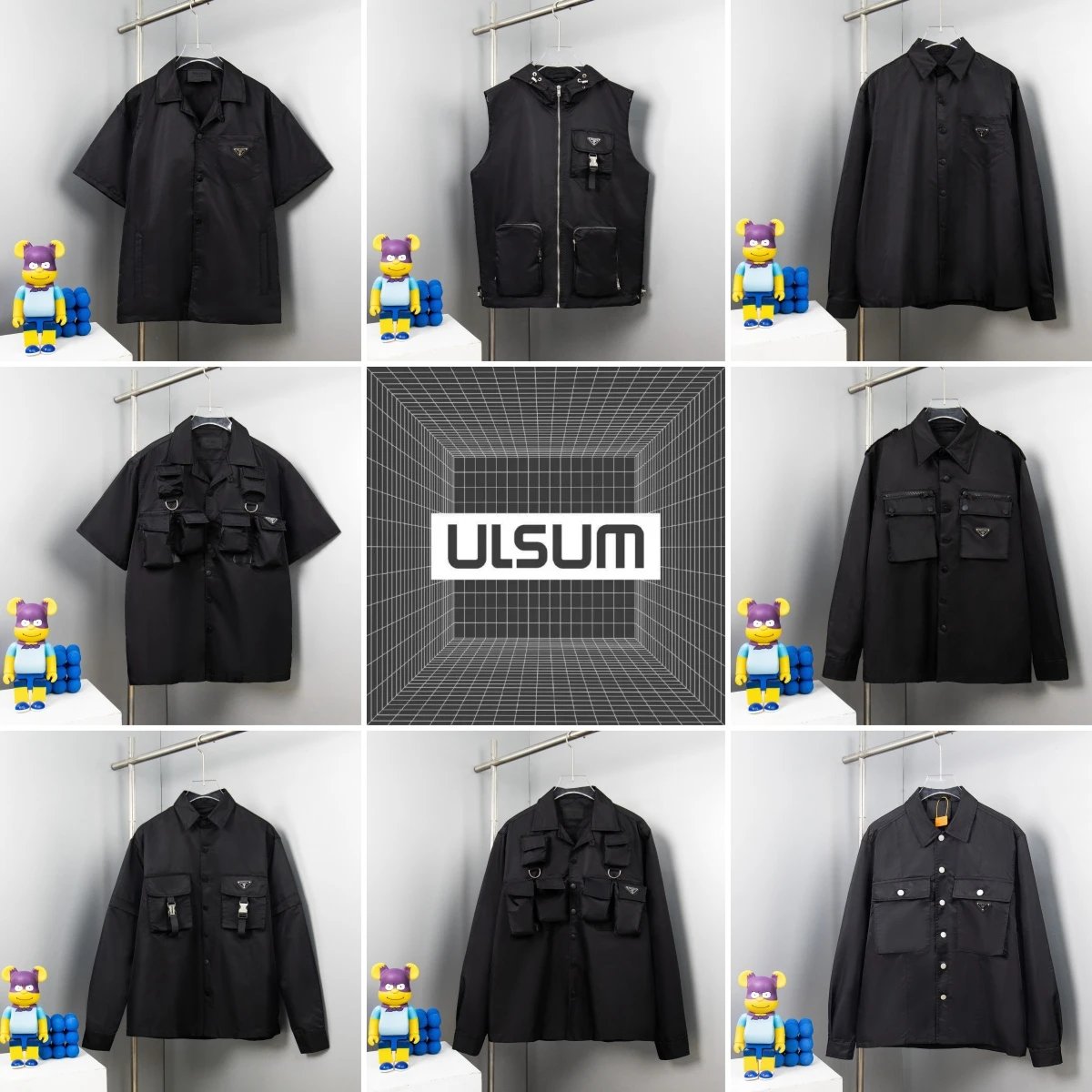 2025ss PRA short sleeved shirt