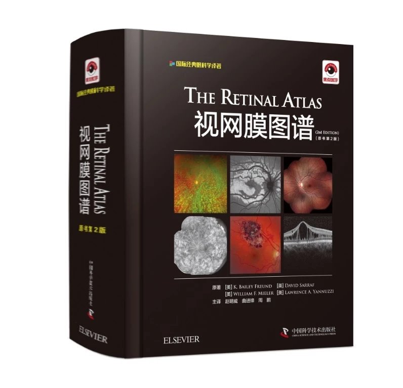 视网膜图谱原书第2版一部引进自elsevier出版社的国际经典眼科著作