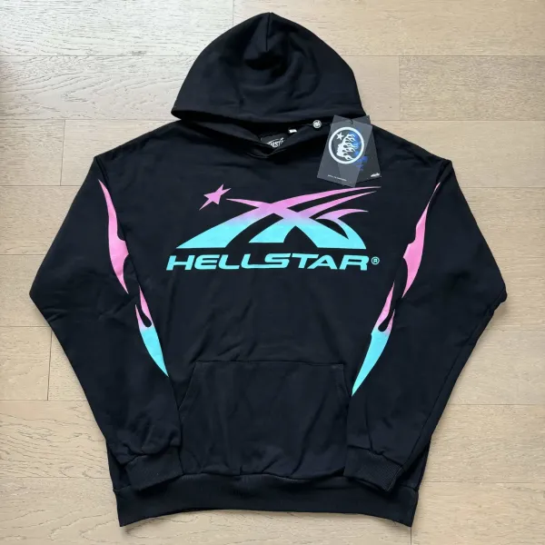 HELLSTAR Core Collection Hoodie Multicolor Streetwear - 3