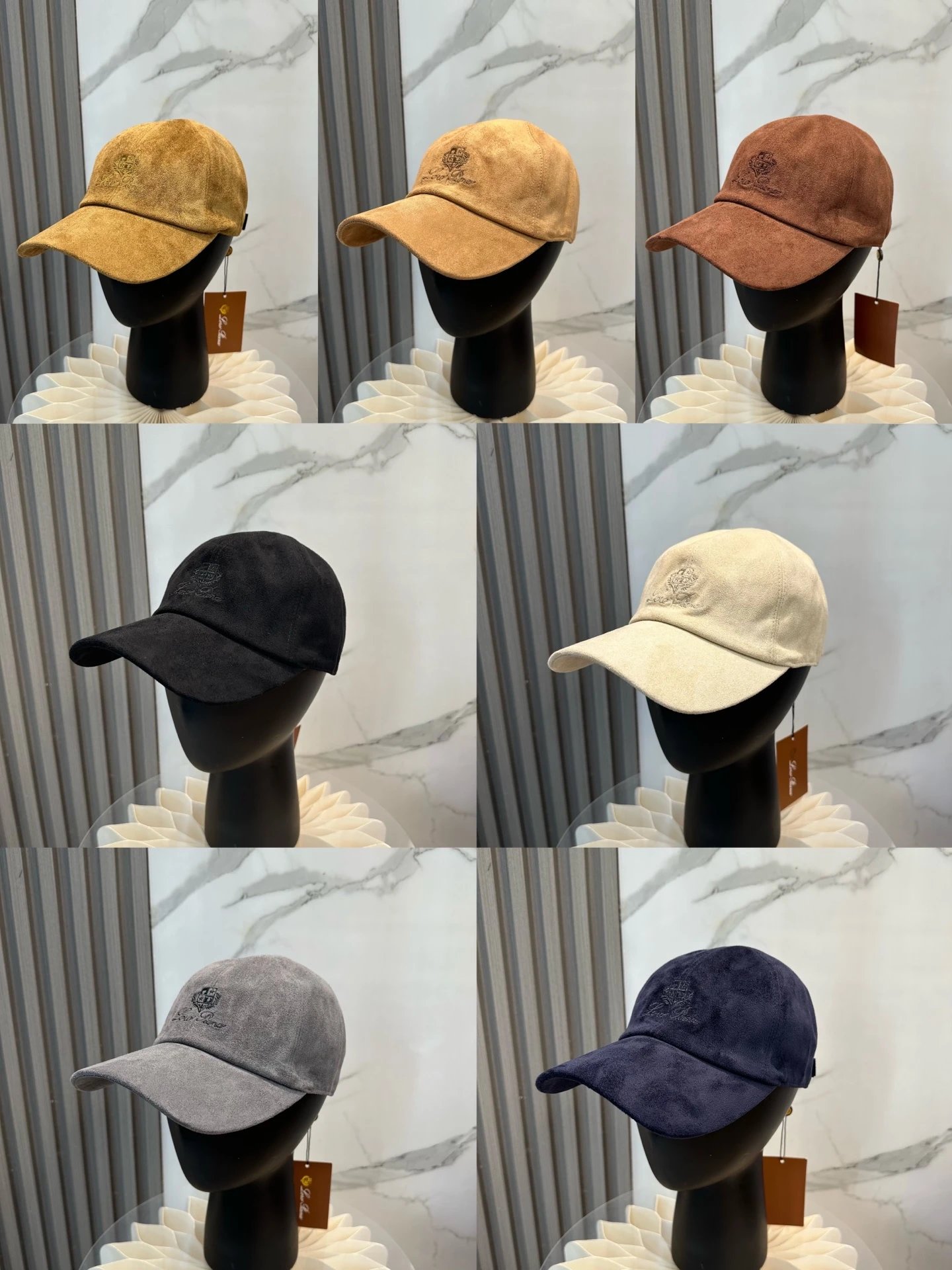 LP Leather Suede Baseball Cap