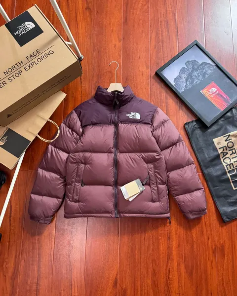 The North Face Nuptse Jacket Burgundy Down-Jacket - 1