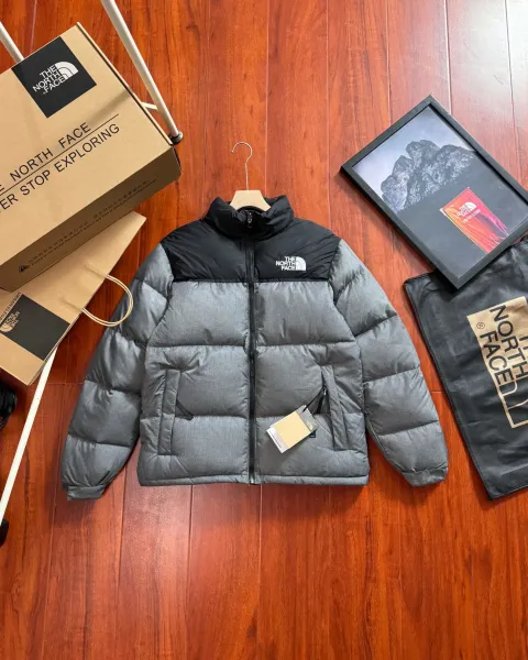The North Face 1996 Retro Nuptse Down Jacket Gray/Black - 1
