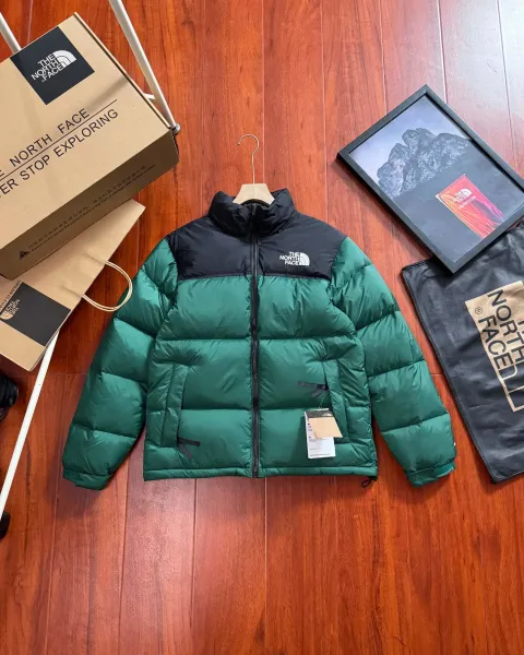 The North Face 1996 Retro Nuptse Down Jacket Forest Green/Black - 1