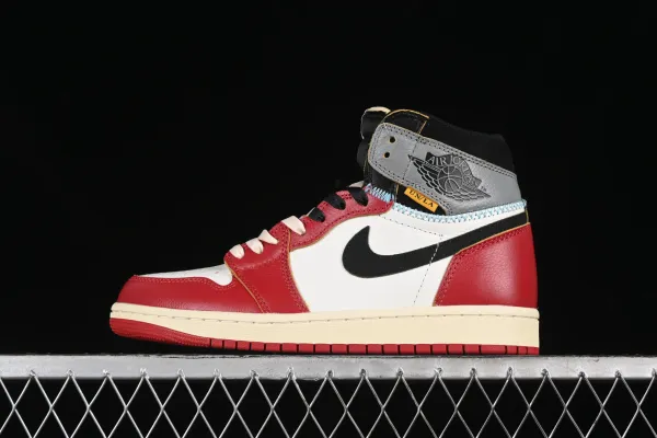 Union LA x Air Jordan 1 High Chicago Reimagined Sneakers - 1