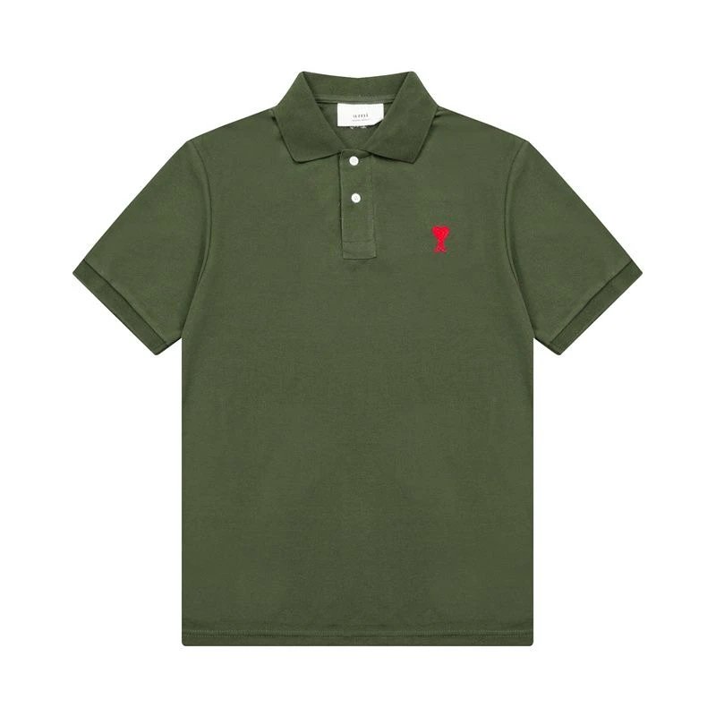Comme des Garçons Play Heart Logo Purple Polo - 16