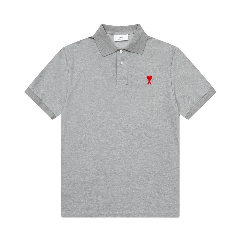 Comme des Garçons Play Heart Logo Purple Polo - 14