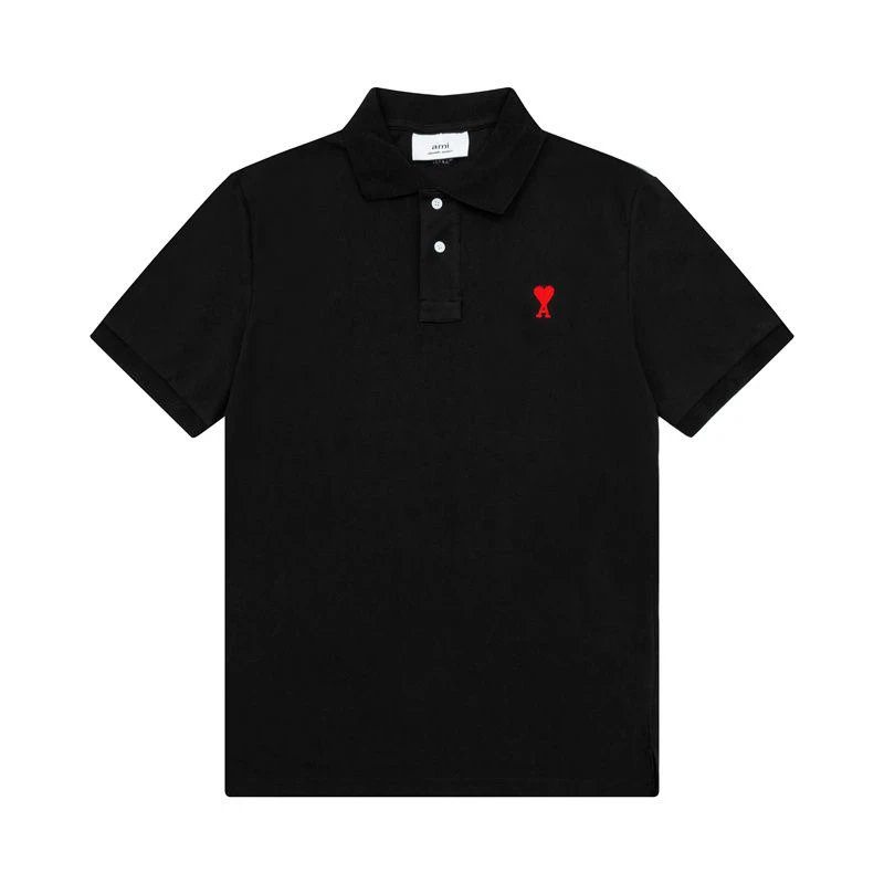 Comme des Garçons Play Heart Logo Purple Polo - 5