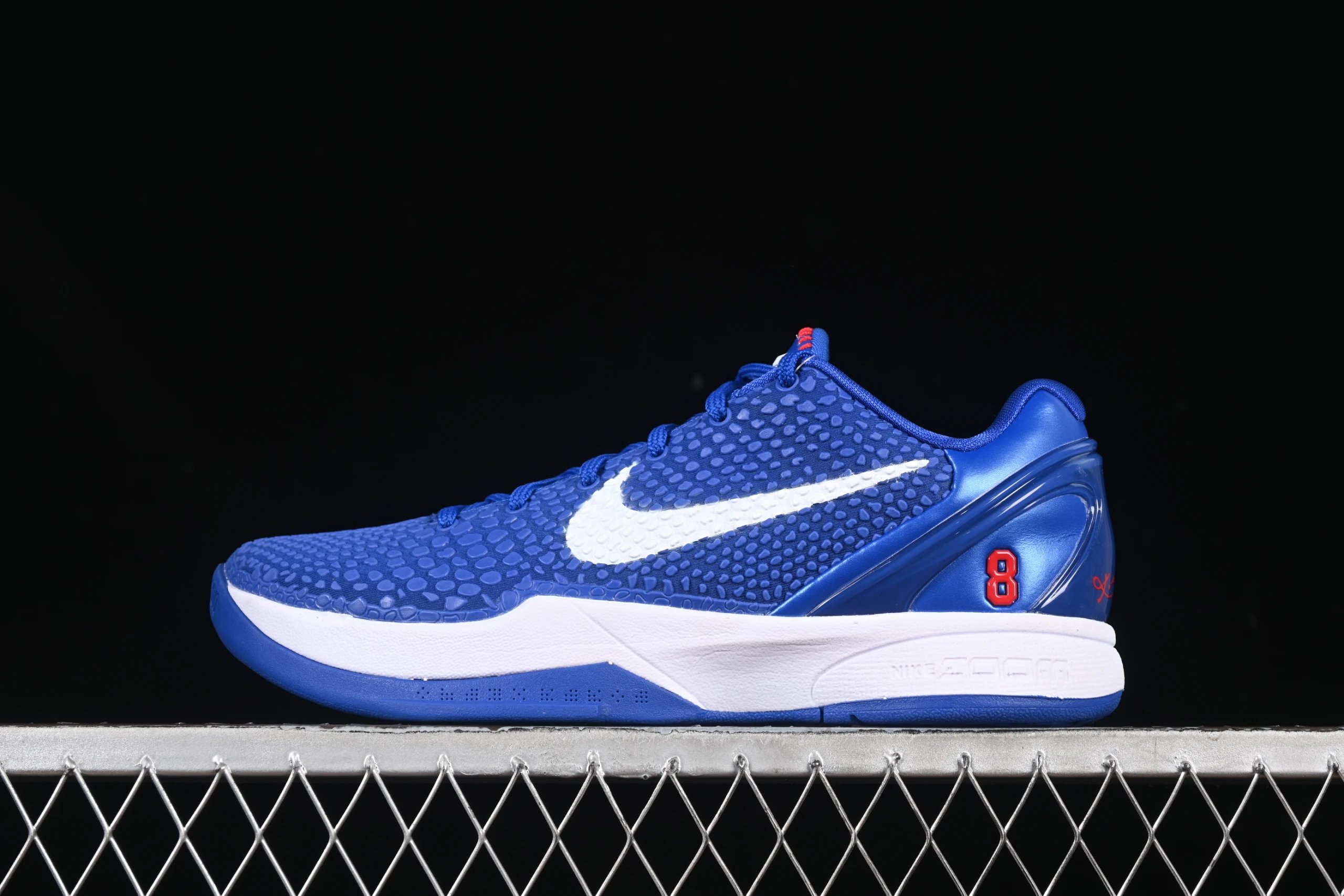 Nike Kobe 8 System Blue White Basketball Shoes