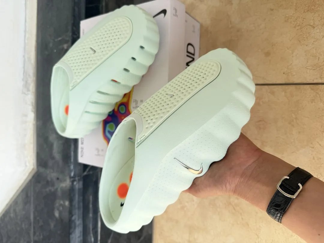 Nike Mind Light Green Slides HQ4309-610