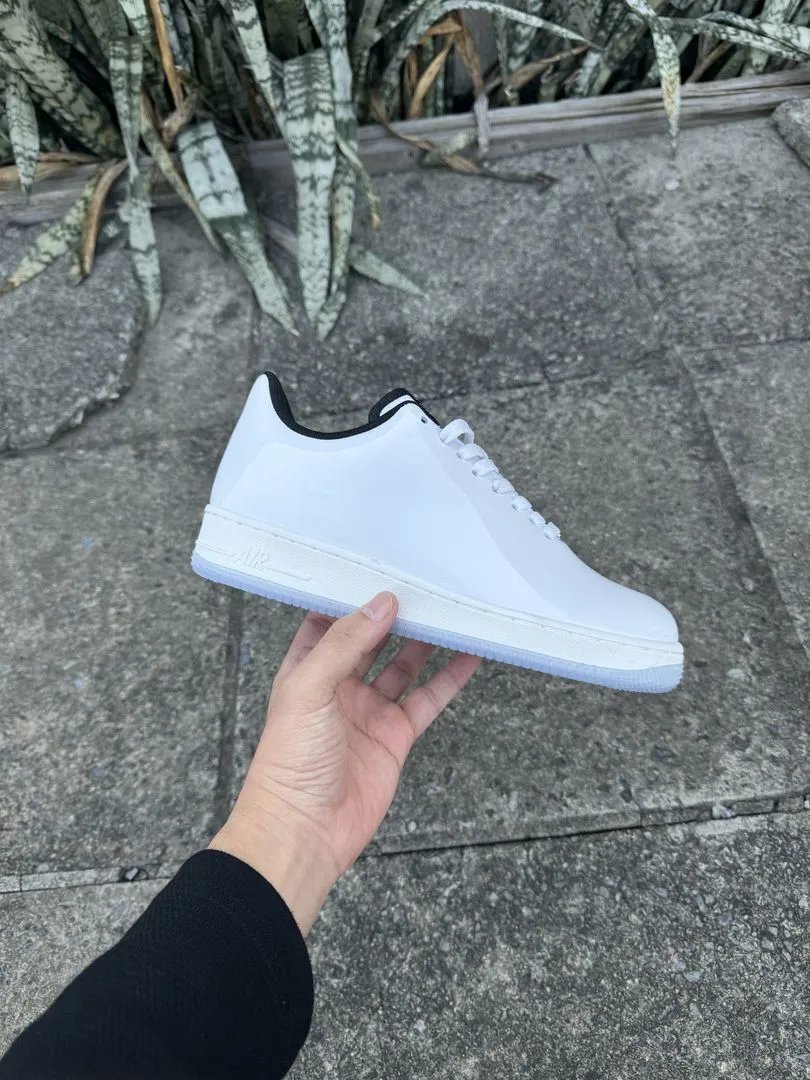 SWOOSH x Nike Air Force 1 Low 404 Error White Sneakers