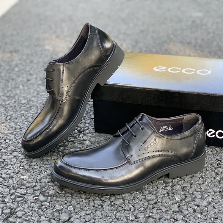 【售罄】专柜同步款：ECCO爱步 高端时尚潮流皮鞋