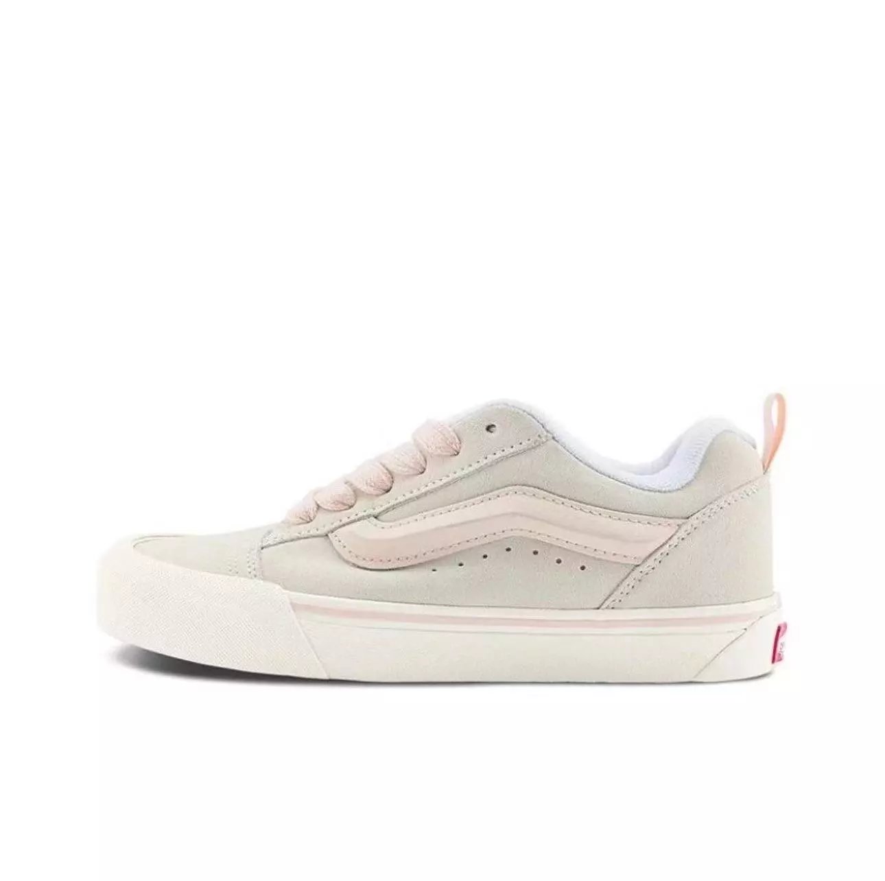 Wansi Bread Shoes White Pink