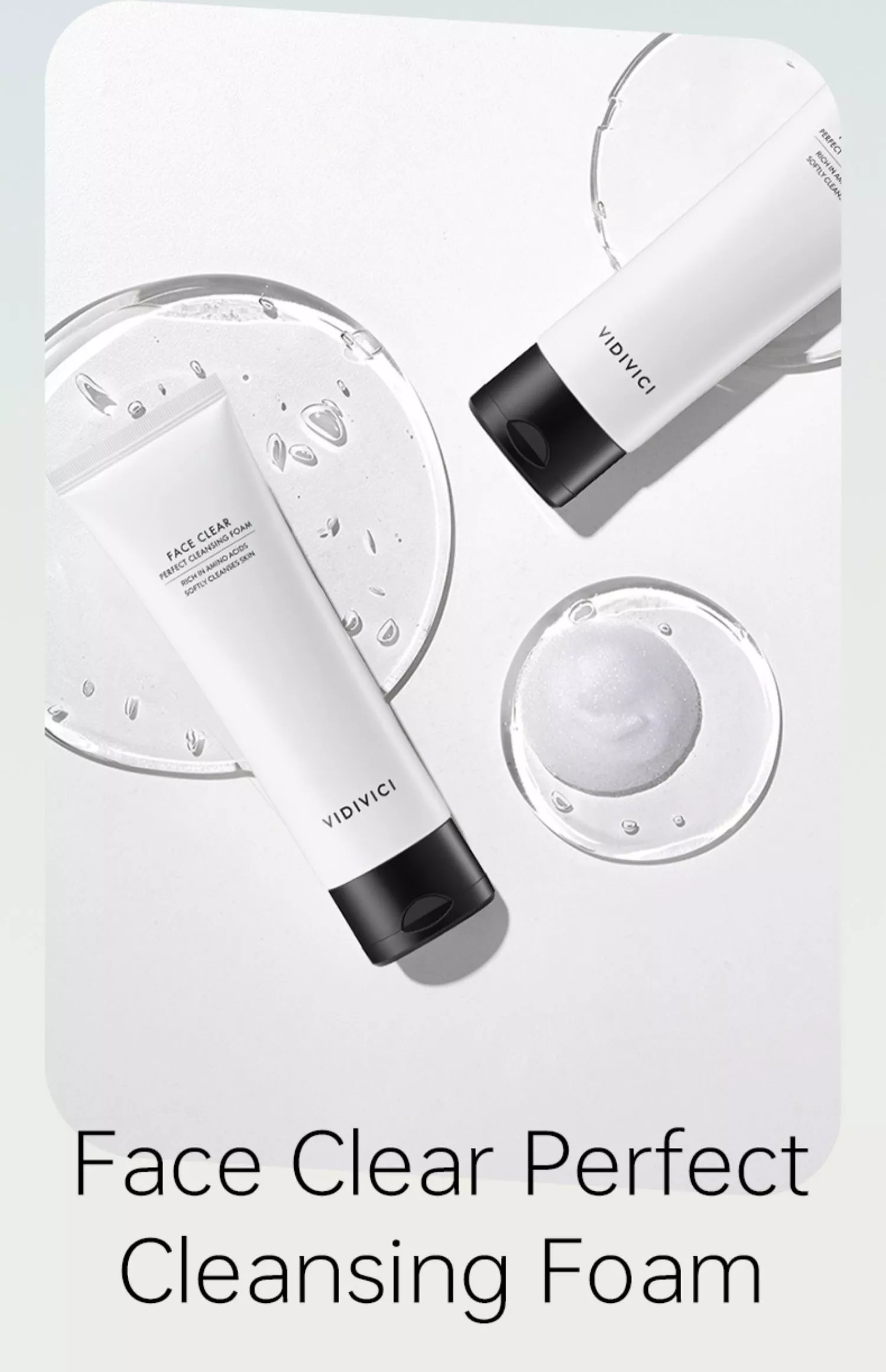 [Chengdu Warehouse] VidiVici Goddess Facial Cleanser Amino Acid Deep Cleansing Hydrating Facial Cleanser Moisturizing Facial Cleanser 110ml