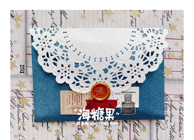 海糖果3月自制素材包简洁风格便签手帐背景装饰含火漆币别针两脚钉综合素材 海糖果3月自制素材包简洁风格便签手帐背景装饰含火漆币别针两脚钉综合素材