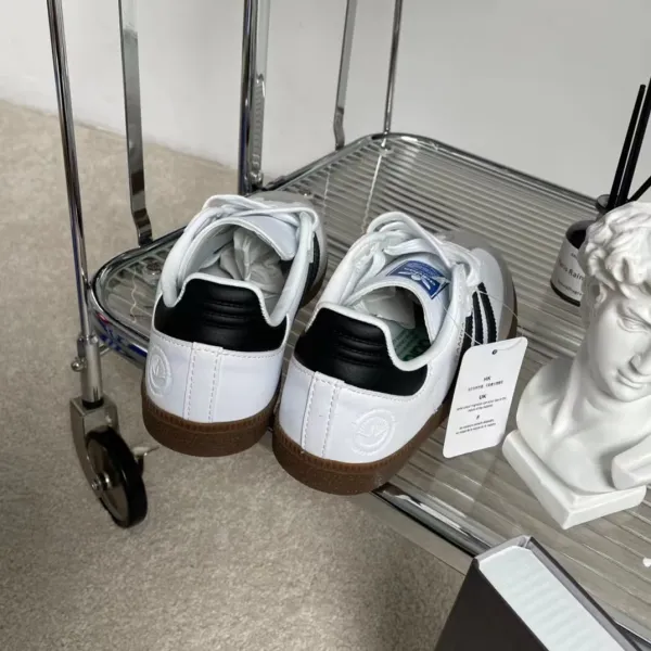 Adidas Samba OG Purple White Green Sneakers - 17
