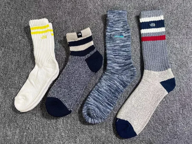 The North Face Socks Ribbed striped crew product detail image 1