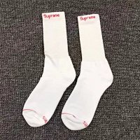 two pairs of socks white