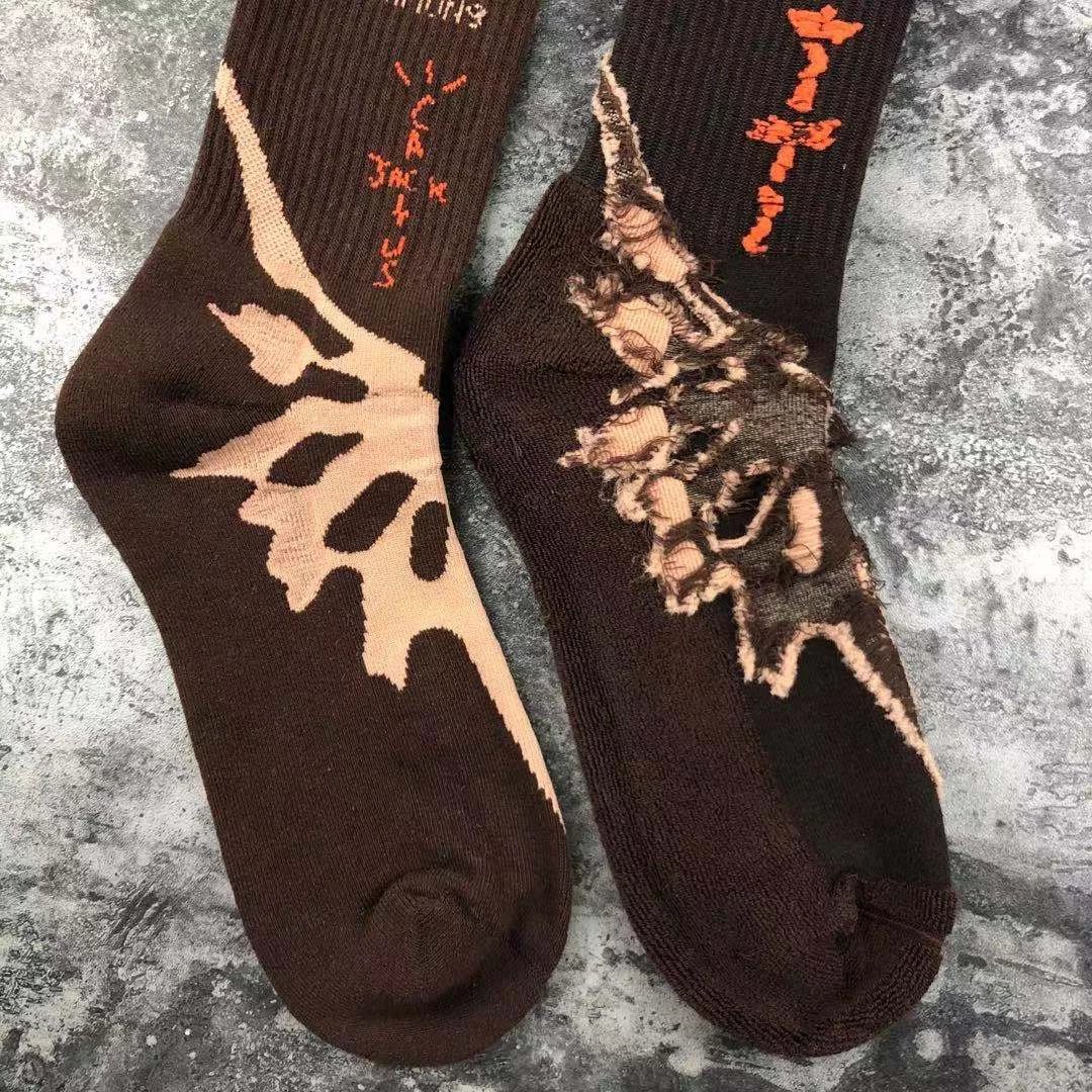 Design SSO2 International Logo Socks Black Beige Orange Socks - 5
