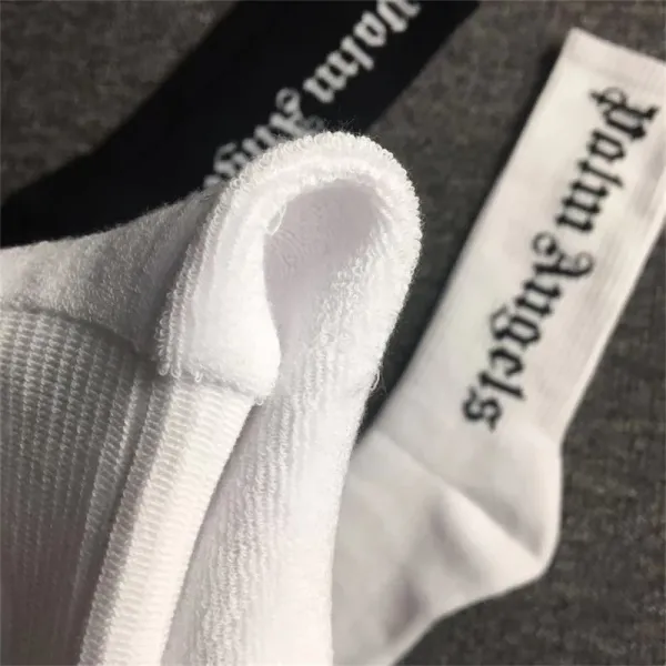 Palm Angels Logo Socks Black - 5