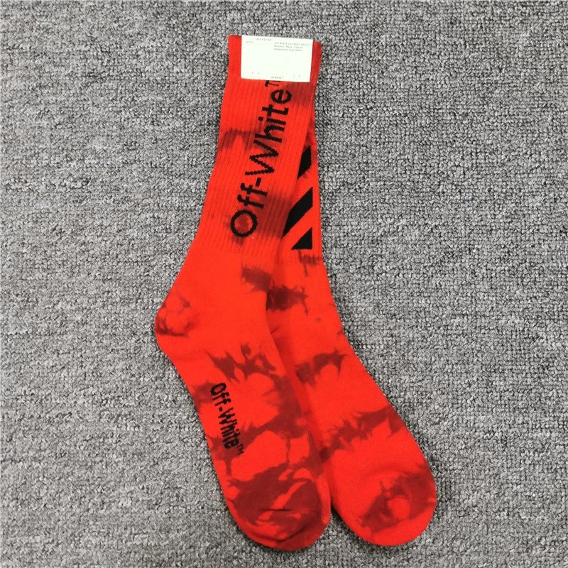 Off-White Tie-Dye Socks Green - 7