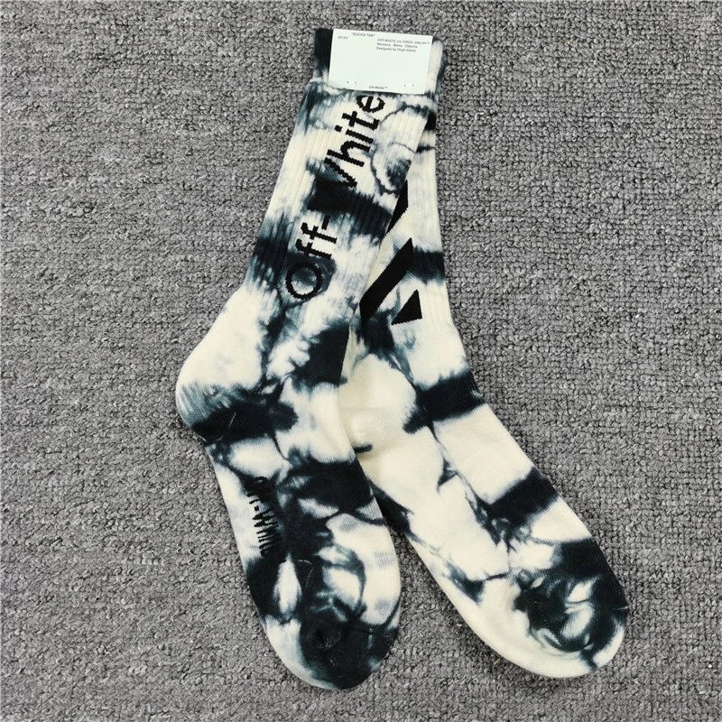 Off-White Tie-Dye Socks Green - 6