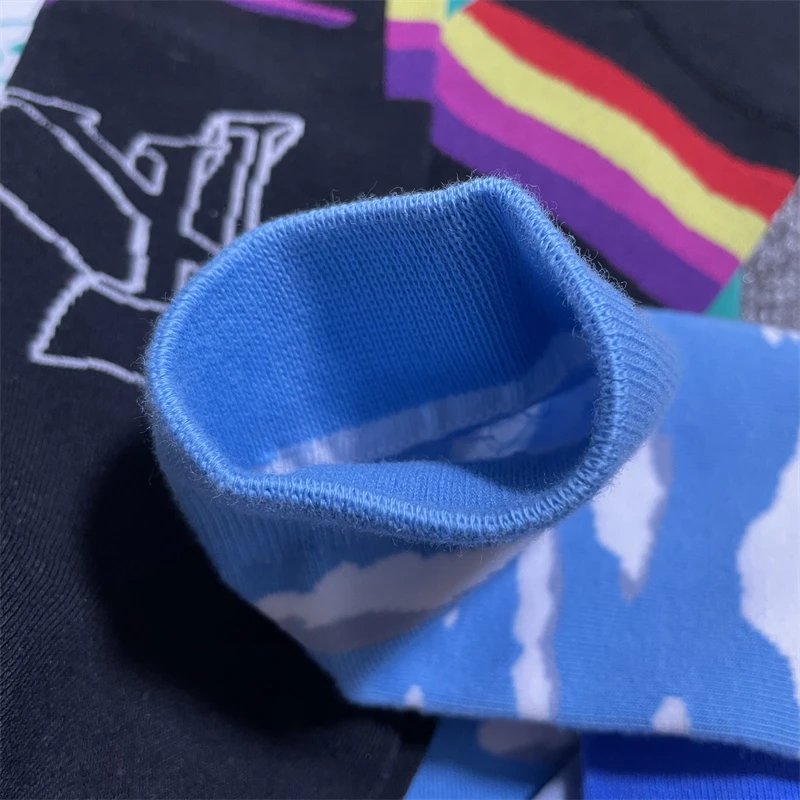 Louis Vuitton Cloud Print Blue Socks - 6