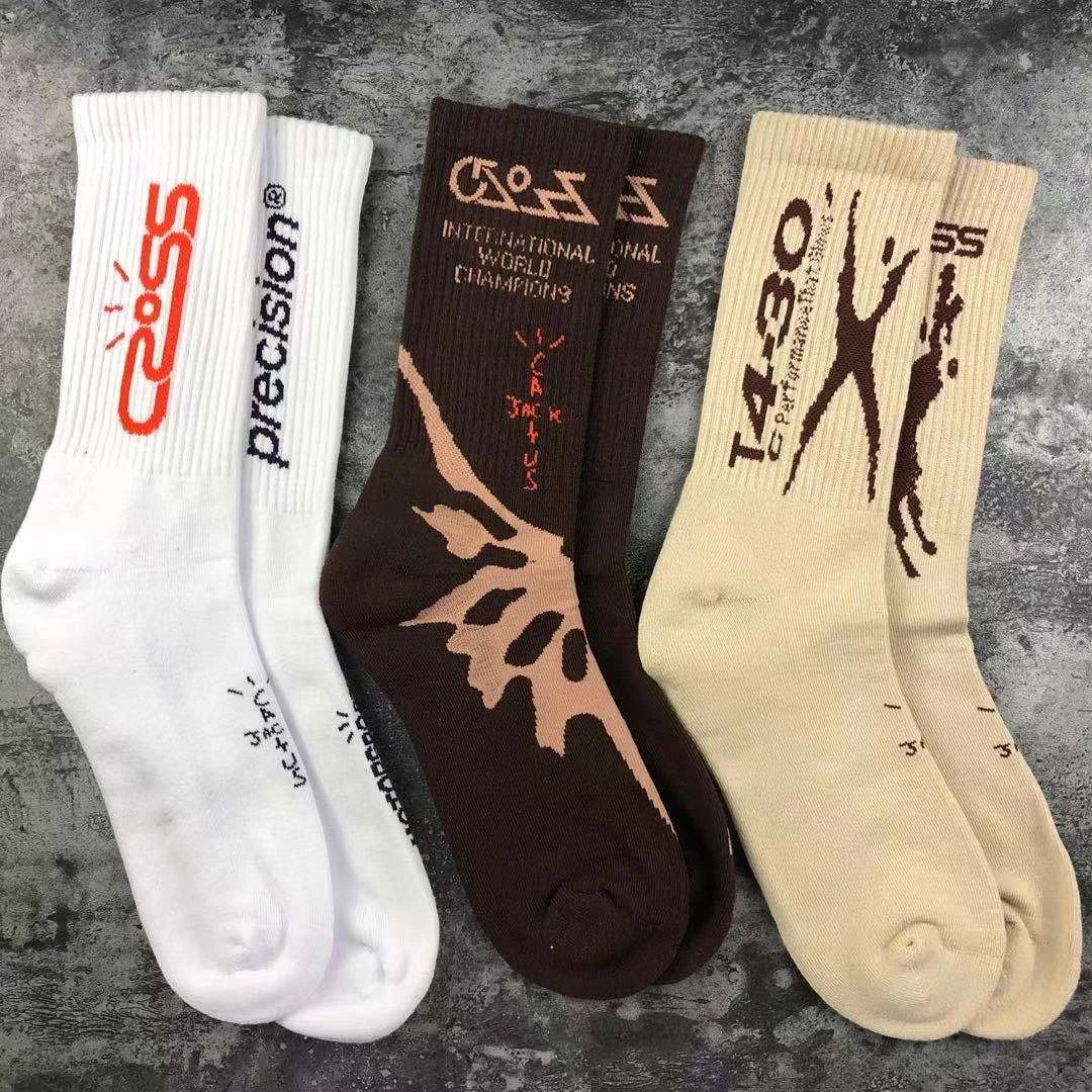 Design SSO2 International Logo Socks Black Beige Orange Socks - 3