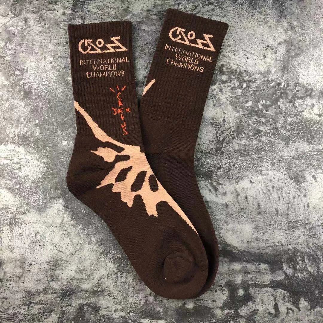 Design SSO2 International Logo Socks Black Beige Orange Socks - 10